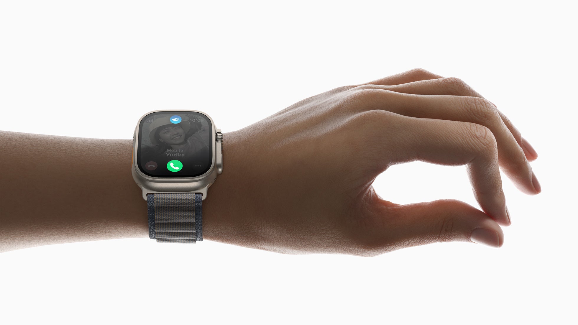 Apple Watch Ultra 2 on a wrist