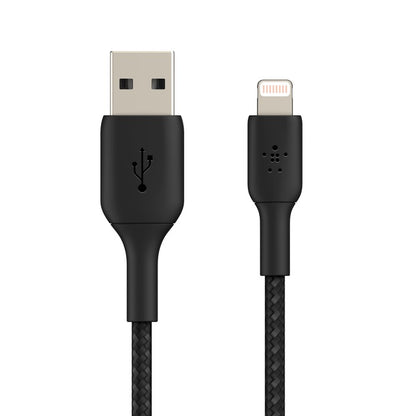 Belkin BoostCharge Braided Lightning to USB-A Cable (1m / 3.3ft,)