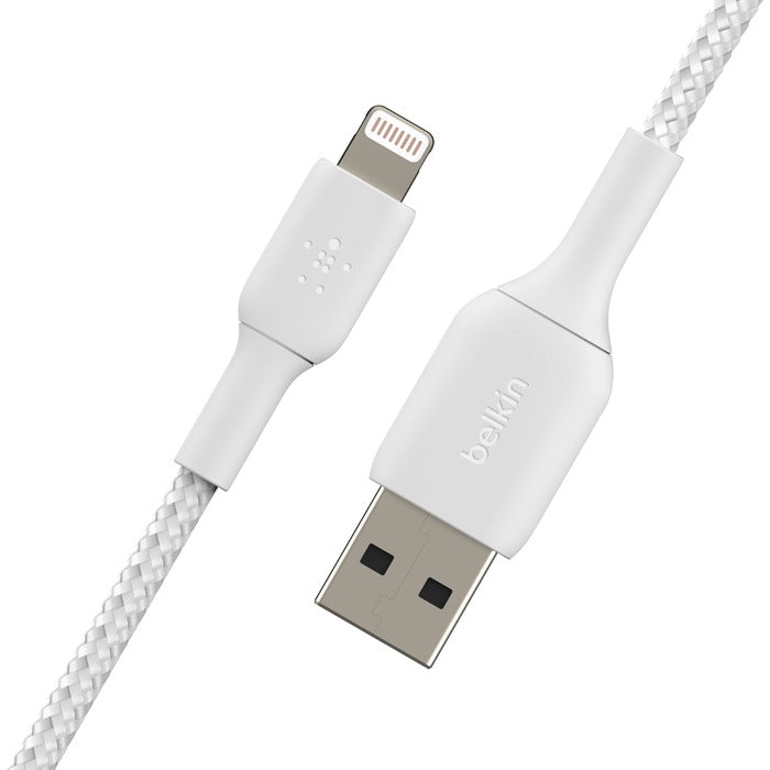 Belkin BoostCharge Braided Lightning to USB-A Cable (1m / 3.3ft,)