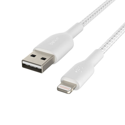 Belkin BoostCharge Braided Lightning to USB-A Cable (1m / 3.3ft,)