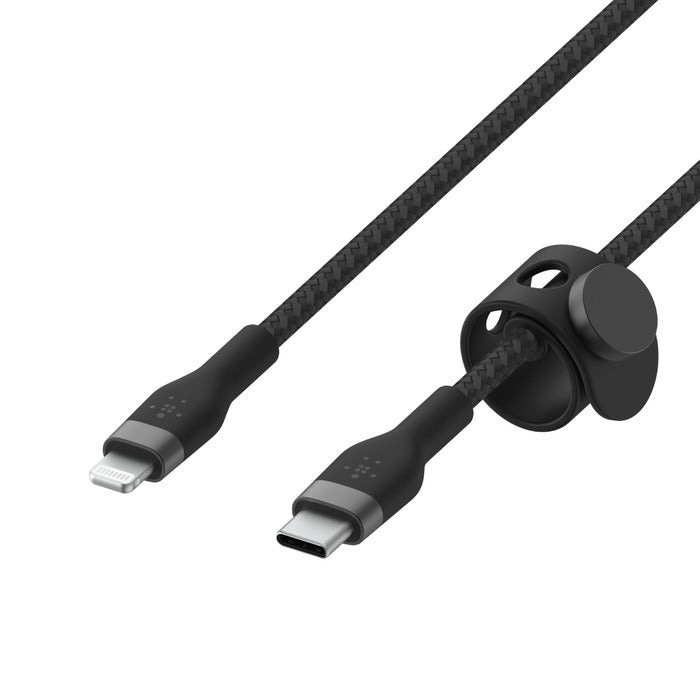 Belkin BoostCharge Pro Flex USB-C Cable with Lightning Connector 1M