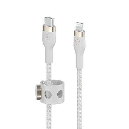 Belkin BoostCharge Pro Flex USB-C Cable with Lightning Connector 1M