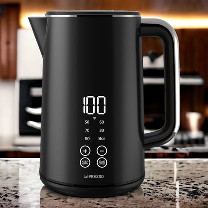 LePresso 2000W 1.7L Smart Electric Kettle with Touch Panel