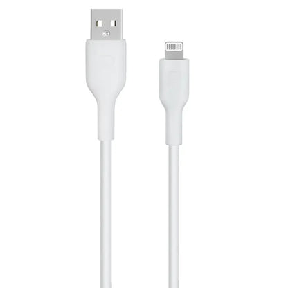 Powerology Pvc Mfi Cable Usb-A to Lightning 1.2M