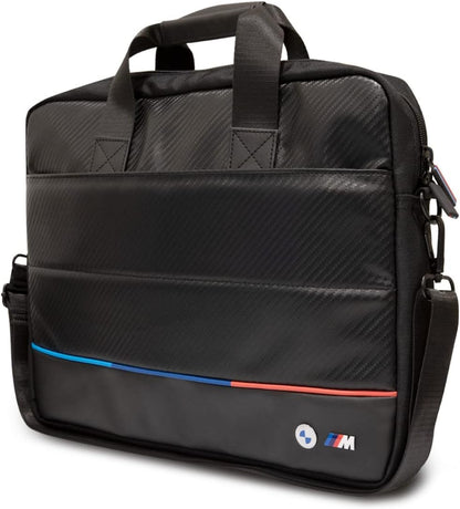 BMW Carbon Pu Laptop Bag