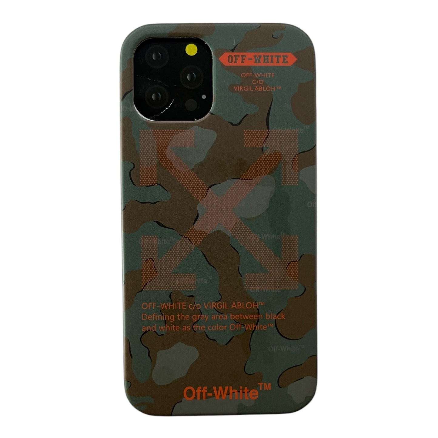 iPhone 12/12Pro OFF-White Back Cover