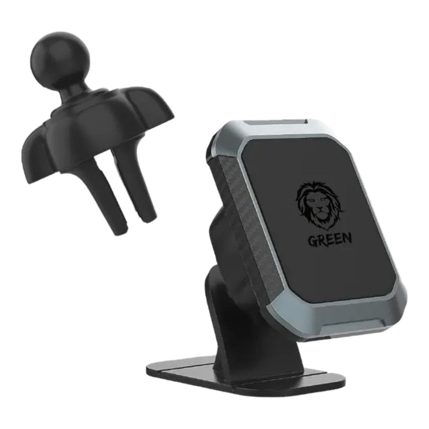 Green Lion 2 in 1 Magnetic Car Phone Holder