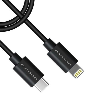 Powerology USB-C Lightning Data and Charge Cable (3m/9.8ft)