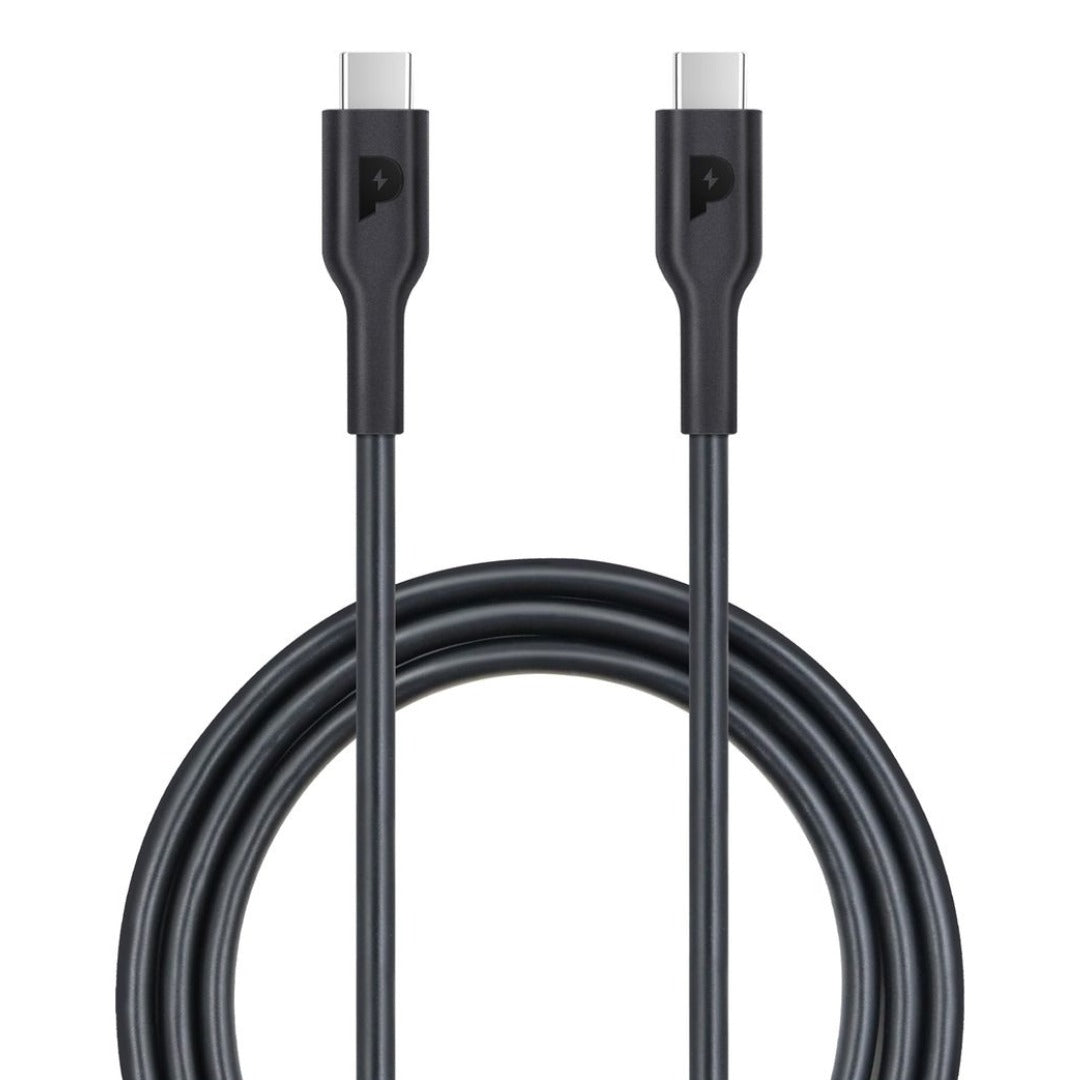 Powerology Pvc Usb-C to Usb-C Cable 2M PD100W