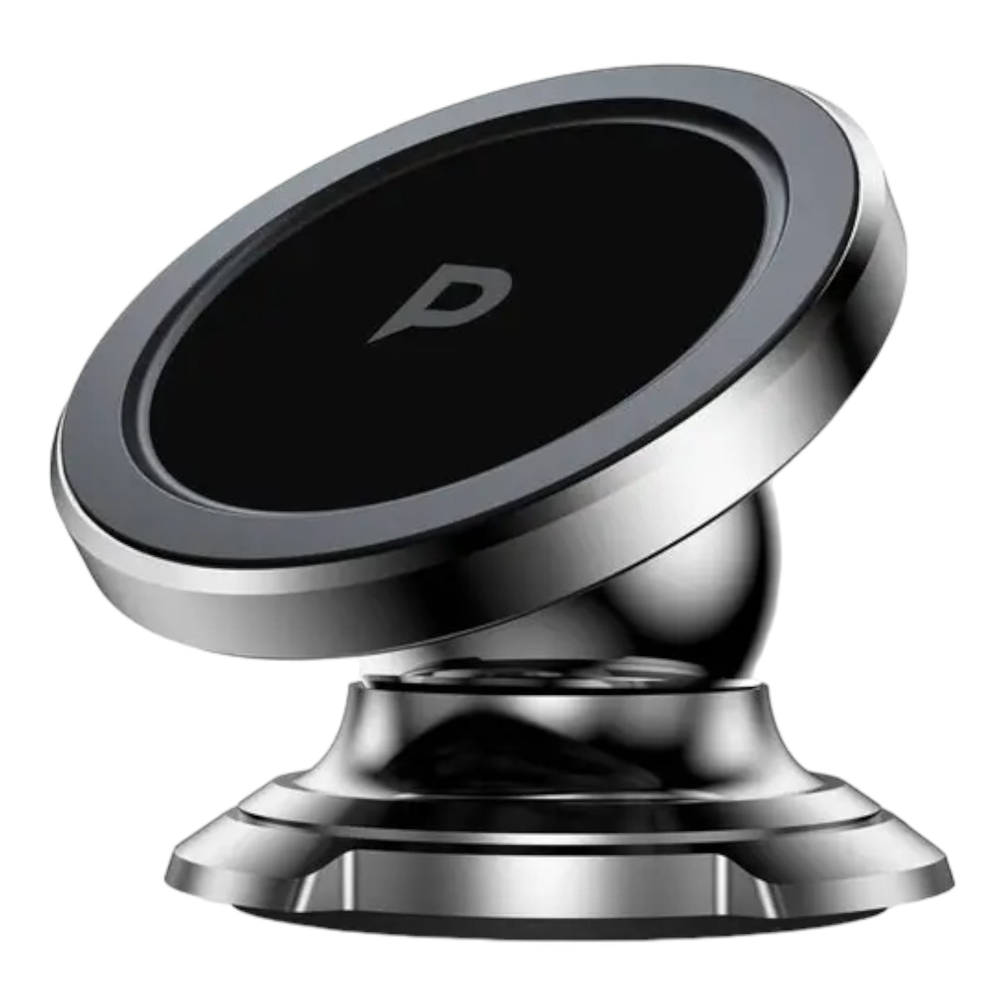 Powerology Heavy Duty Magnetic Car Mount 360 Rotatable with 3M Metal Plates