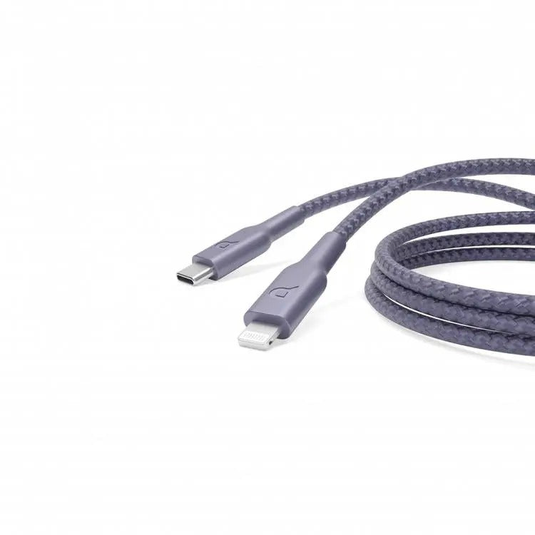 Powerology New Braided Type-C to Lightning Cable 2M PD 60W