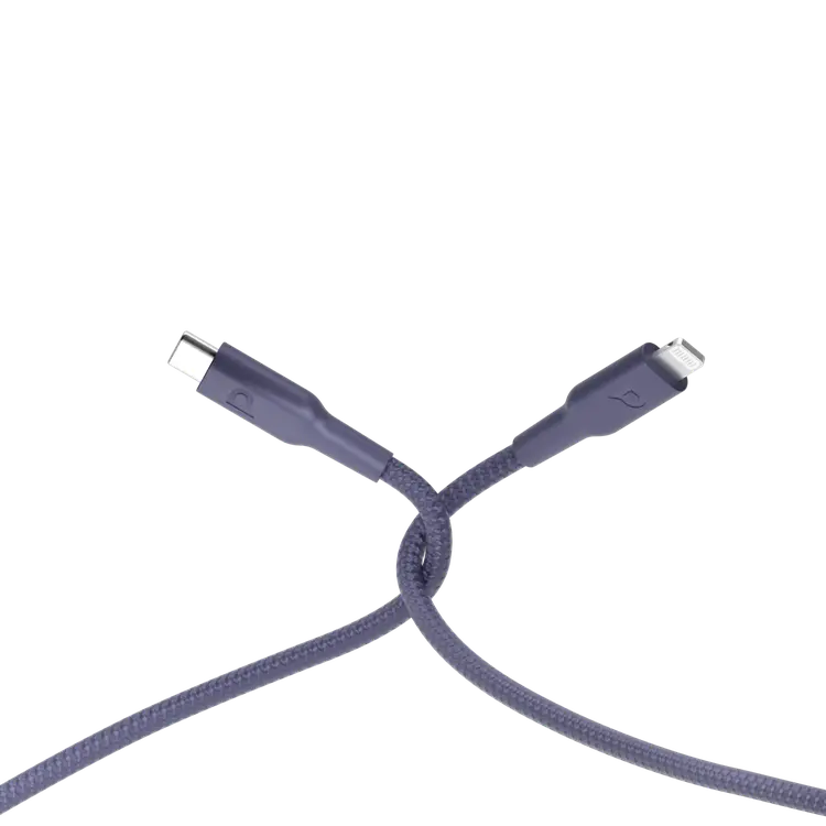 Powerology New Braided Type-C to Lightning Cable 2M PD 60W