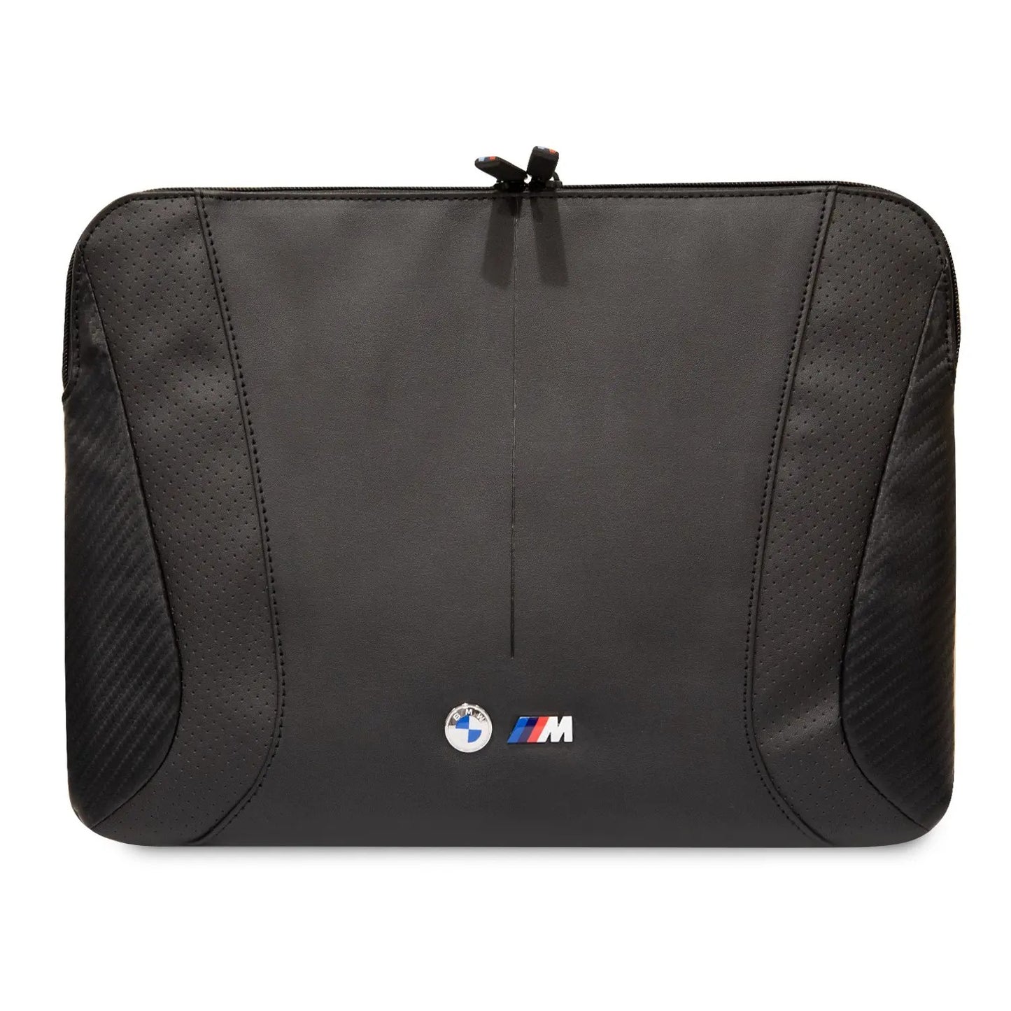 Bmw Pu Leather 16 Sleeve with Carbon Edges and Perforated Curves