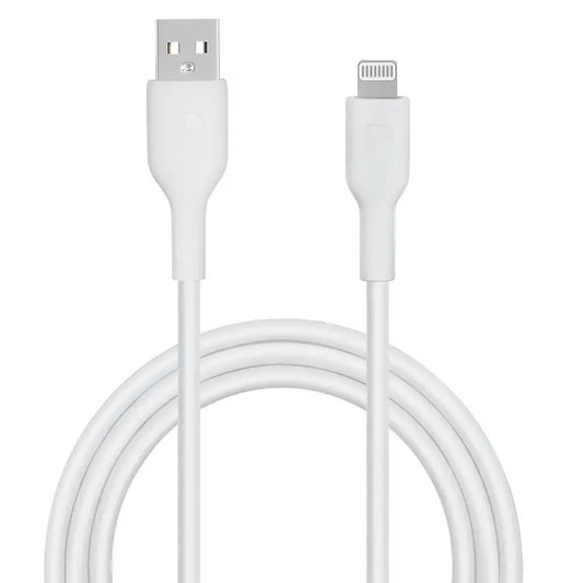 Powerology Pvc Mfi Cable Usb-A to Lightning 1.2M