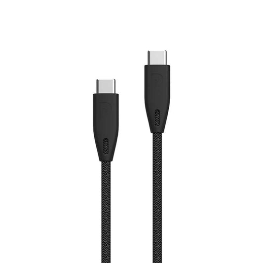 Powerology Braided USB-C to USB-C Cable - 2m / 6.6ft